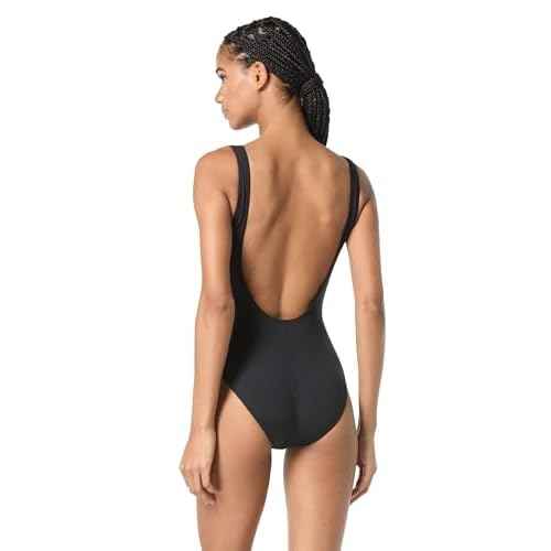 Michael Kors Swimwear Women's Stud Scoopneck One Piece