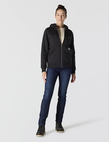 Carhartt Women's Relaxed Fit Midweight Sherpa-Lined Full-Zip Sweatshirt