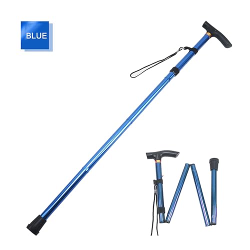 Hiking Poles Collapsible Trekking Poles, Aluminum Walking Sticks for Hiking with Telescopic,Foldable Tri-fold Design Hikin...