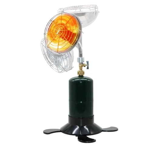 BLAZEAL Portable Propane Heater with Upgrade Catalytic Infrared Burner & Free-Bending Snake Hose for Outdoor and Indoor Te...
