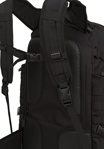 SOG Barrage Tactical Internal Frame Backpack, 64.3-Liter Storage, Black