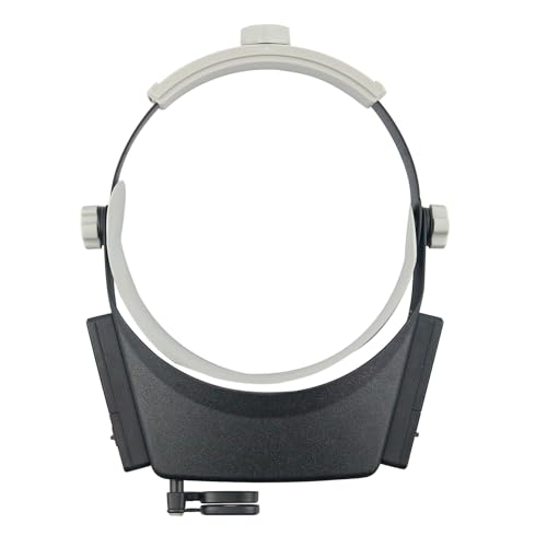 Magnifying Headband Magnifier with Led Light,Head Lamp Magnifying Glass1.5X、3X、7.5X、9X、9.5X、11X、15.5X、17X Jeweler Loupe fo...