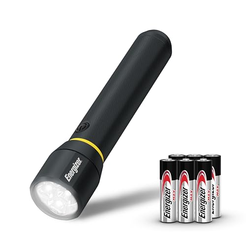 Energizer LED Flashlight Vision PRO, Ultra Bright 1000+ Lumens, IPX4 Water Resistant, Aircraft-Grade Aluminum LED Light, R...