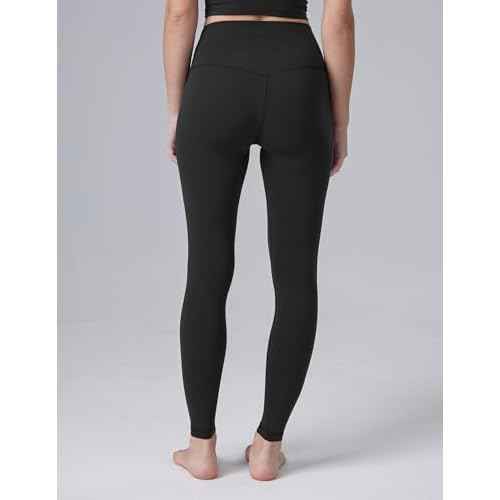 Colorfulkoala Dreamlux No Front Seam Leggings for Women 25"/28" Inseam, Seamless High Waisted Buttery Soft Yoga Pants