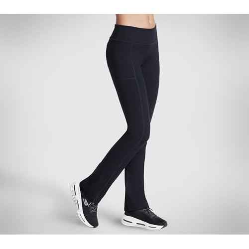 Skechers Women's Go Walk OG Mid Rise Pants, Black, Large