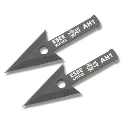 ESEE Arrowhead Wallet with 2 AH-1 Arrowheads
