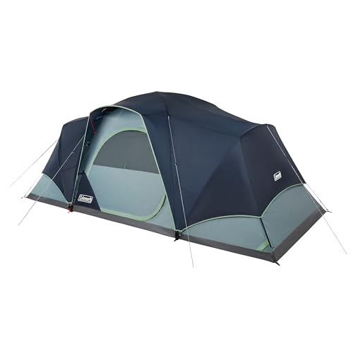 Coleman Skydome XL Large Family Tent with 5 Minute Setup, Weatherproof 8/12 Person Tent with Rainfly & Carry Bag, Fits Mul...
