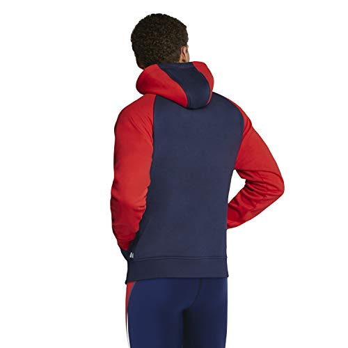 Speedo Men's Sweatshirt Full Zip Hooded Jacket Team Warm Up
