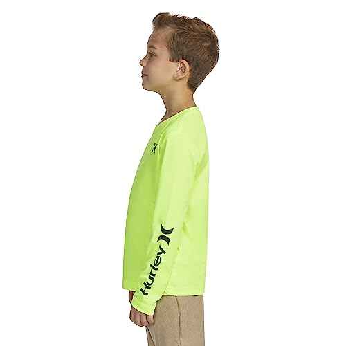 Hurley Boys Long Sleeve UPF 50+ Rash Guard Swim Shirt