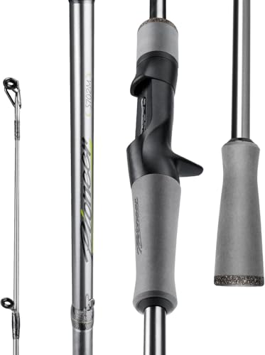 HANDING Trout Fishing Rod 6' Ultralight Fast Casting Rod+Bass Fising Rod 7' Medium Power Moderate Fast