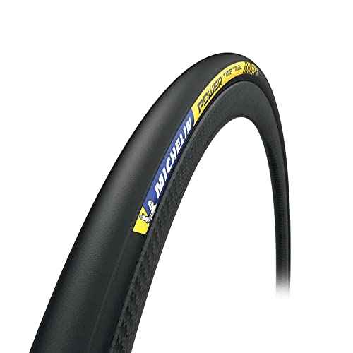 Michelin Power Time Trial Tire - 700x25mm Clincher Folding Bike Tire with Race2 Compound, 3x180 TPI Casing, Lightweight Aramid Beads for Triathlon and Time Trial Performance