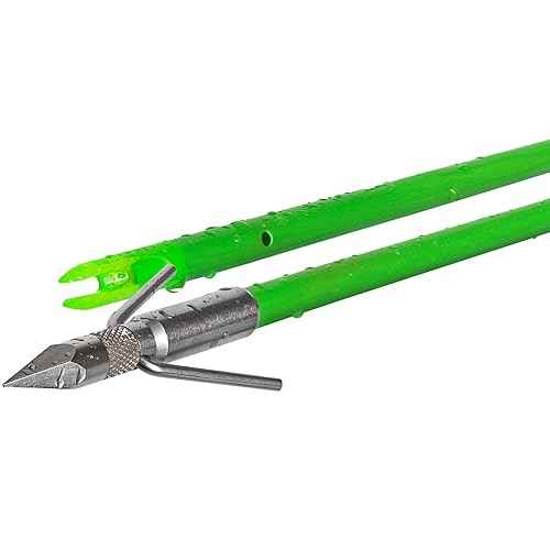 TRUGLO Ez Rest Superior Hunting Easy to Use Versatile Durable Bowfishing Kit Ez Rest Arrow Rest and 2 Complete Arrows Included