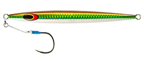 Nomad Design Deep Water Fishing - Erratic Action Trigger for Predators, Fast Sinking & BKK Jig Assist Hooks The Streaker