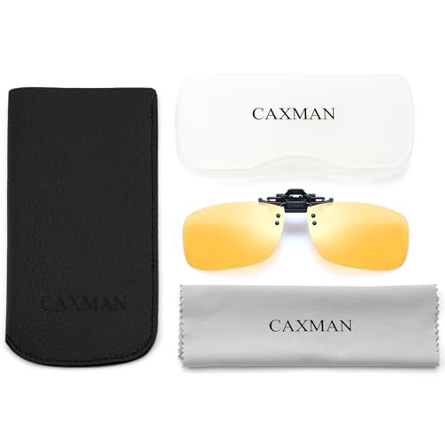 Polarized Clip-on Flip Up Metal Clip Rimless Sunglasses for Prescription Glasses