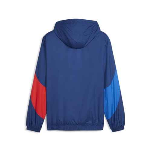 PUMA Men's Standard BMW M Motorsport Hooded Woven Jacket, Pro Blue-m Color, S