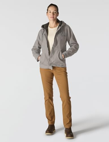 Carhartt Women's Loose Fit Washed Duck Sherpa Lined Jacket