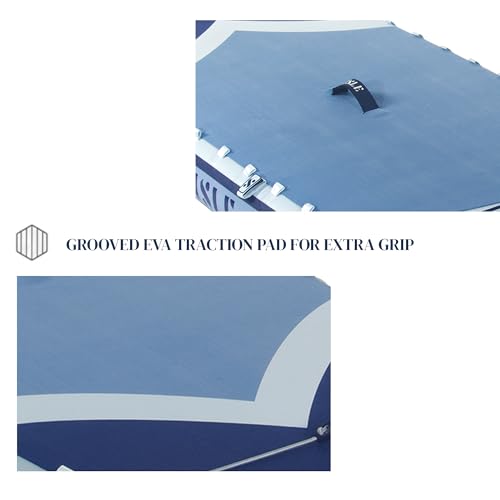 ISLE Explorer 3.0 Inflatable Stand Up Paddle Board & iSUP Bundle Accessory Pack, Adventure & Touring Board, Durable, Light...