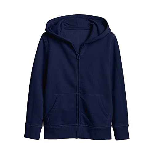 GAP boys Full Zip Hooded Sweatshirt