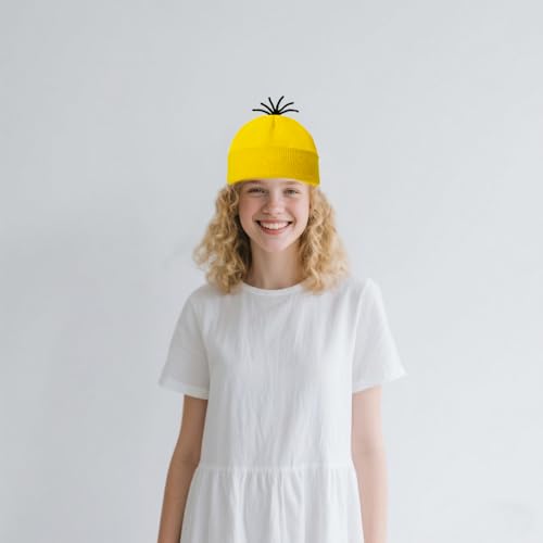 5PCS Halloween Costume Accesories Goggles Yellow Beanie Tutu Skirts Suspenders Gloves Halloween Costumes Cosplay
