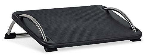 Mount-It! Tilting Footrest Under Desk | Ergonomic Office Foot Rest Adjustable | Computer Desk Foot Support | Large Platfor...