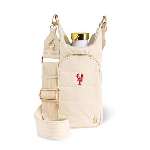 WanderFull® Original HydroBag® Collection, Water Bottle Holder, Gift for Women, Mom, Girlfriend, w/Strap & Phone Pocket, H...