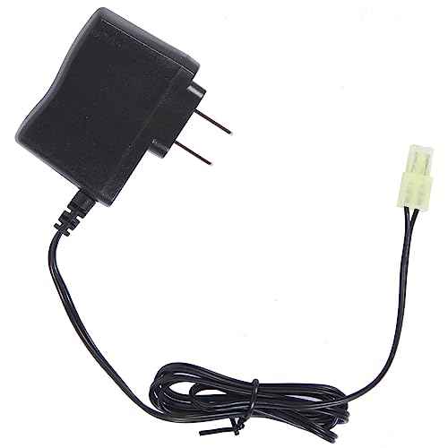 Lancer Tactical Airsoft RC Battery Charger and 9.6V NiMH 1600mAh Rechargeable Butterfly Battery Pack for Airsoft AEGs