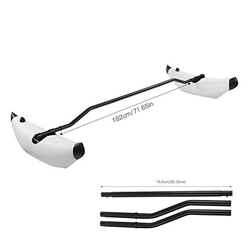 Three Colours Inflatable Kayak Stabilizer, Outrigger Stabilizer Kayak Outrigger Kit, Fine Workmanship for Canoeing Kayakin...