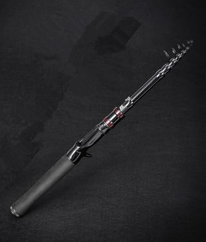TOASIS Fishing Casting Rod Telescopic Carbon Fiber Fishing Pole