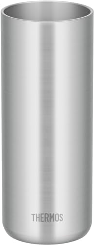 Thermos JDW-600 S Vacuum Insulated Tumbler, 20.1 fl oz (600 ml), Stainless Steel, Lightweight Model