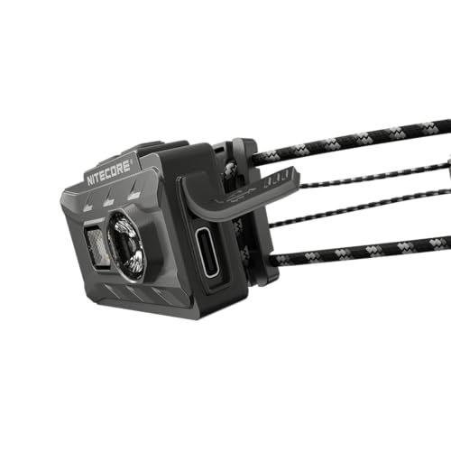 Nitecore NU20 Classic Ultralight Headlamp, 360 Lumen USB-C Rechargeable Lightweight for Backpacking, Camping, Running with...