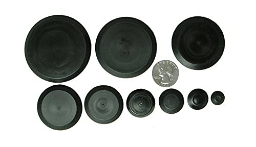 50 Piece Plastic Plugs for Round Holes - Auto Body Plugs - Body Plugs - Sheet Metal Plugs - Hole Plugs Automotive - Body Plugs Automotive TOP SECRET PDR