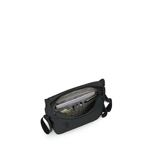 Osprey Aoede 7L Commuter Messenger Bag, Black