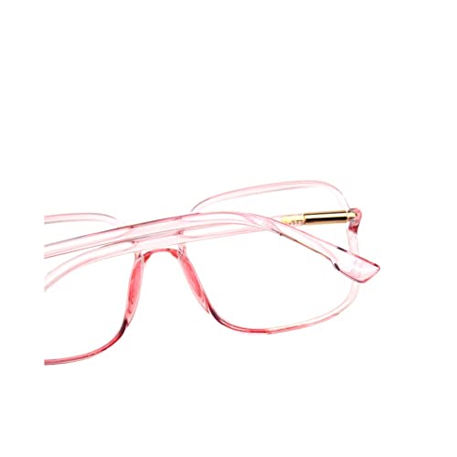 Shiratori Woman's New Retro Blue Light Blocking Glasses Big frame Nerd Eyeglasses Frame Anti Blue Ray Computer Game Glasse...