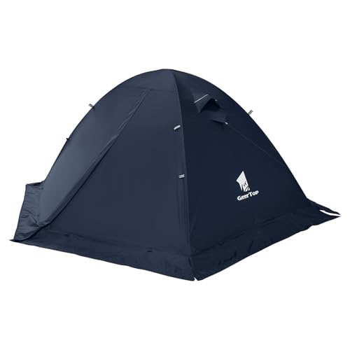 GEERTOP Ultralight 2 Person Backpacking Tent 4 Season Waterproof Camping Tent Double Layer Cold Weather Easy Set Up Tents ...