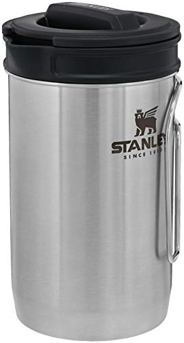 STANLEY All In One French Press Coffee Maker 32 oz | 5 Minute Brew, 4 Hours Hot | Mesh Filter for Coffee Grounds | Insulat...