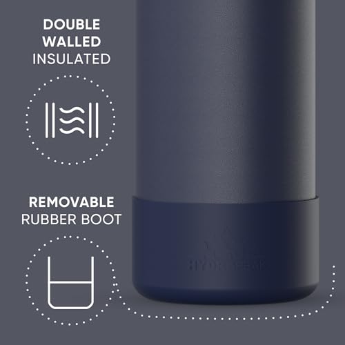 Hydrapeak 32oz Sport Insulated Water Bottle with Straw Lid, Leak & Spill Proof, Keeps Drinks Cold for 24 Hours, Hot for 12...