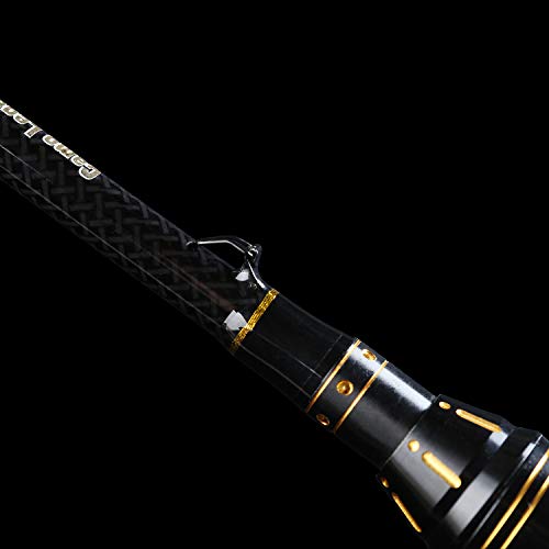 Entsport E Series - Camo Legend 2-Piece 7-Feet Casting Rod 24 Ton Carbon Fiber Baitcasting with 2 Tips - Medium and Medium...
