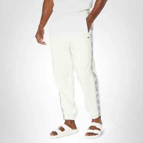 Lacoste Men's Active Meets Neoheritage Relaxed Fit Track Pants, Farine, 4X-Large