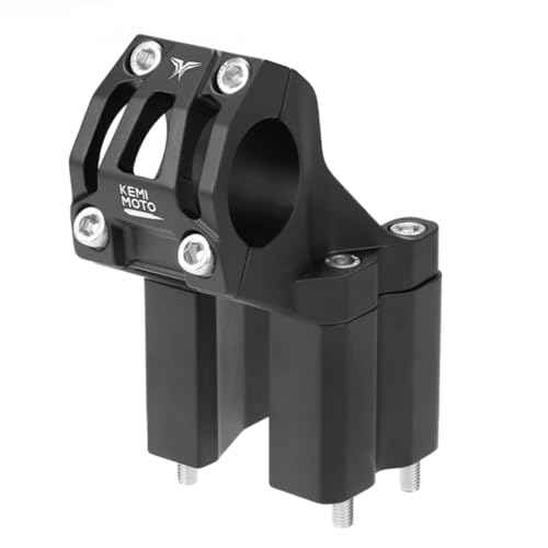 KEMIMOTO Direct Mount Riser Stem Raised 4¡° Compatible with Surron Light Bee X160 X260 Talaria Sting Talaria XXX CNC Aluminium Handle Bar Riser for Electric Dirt Bike 31.8mm Bar Clamp E-Bike