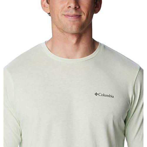 Columbia Mens Thistletown Hills Long Sleeve Logo Tee