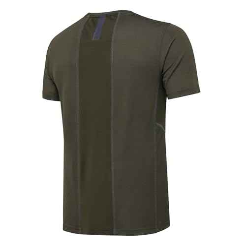 Beretta Men's Ice Power Lightweight Breathable Quick-Drying Straight Cut Short Sleeve Shooting T-Shirt