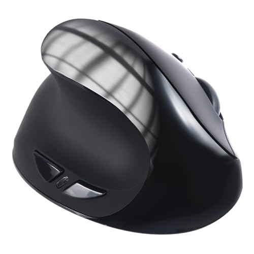 Justdfine Ergonomic Mouse, Wireless Vertical Mouse, Rechargeable Wireless Mouse,2.4GHz Optical Mouse : 3 Adjustable DPI 80...