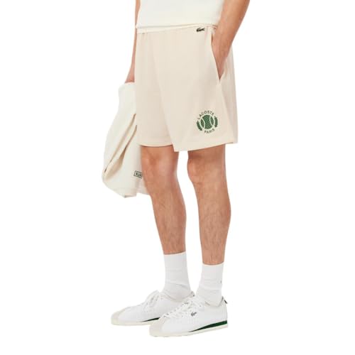 Lacoste Mens Relaxed Fit Tennis Graphic Shorts
