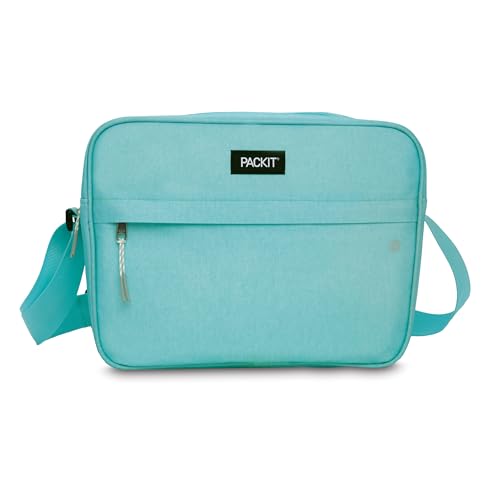 PackIt Freezable Zuma Can Cooler, Built with EcoFreeze Technology, Collapsible, Reusable, Zip Closure with Adjustable Shou...
