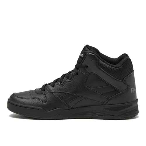 Reebok Men's Royal BB4500 Hi2 High Top Sneakers for Men, Black/Alloy, 8.5 Extra Wide
