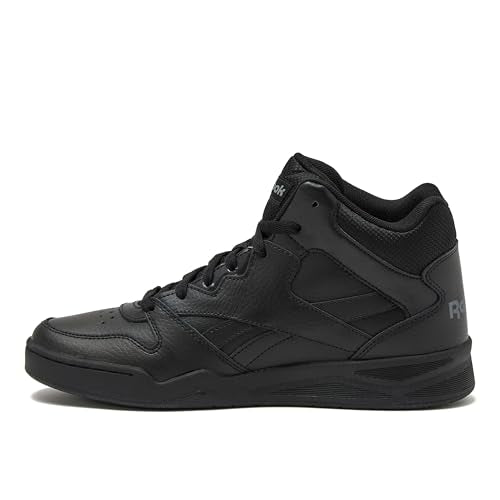 Reebok Men's Royal BB4500 Hi2 High Top Sneakers for Men, Black/Alloy, 7.5 Extra Wide