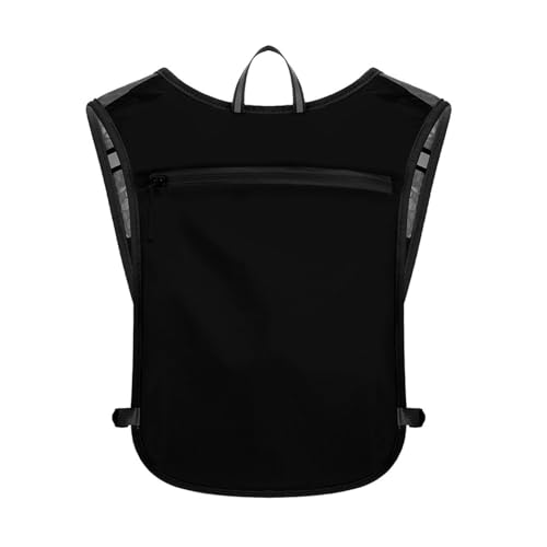 Running Vest with 450ML Water Bladder, Reflective Hydration Backpack Lightweight Athletic Wear for Women Men Hiking Cyclin...