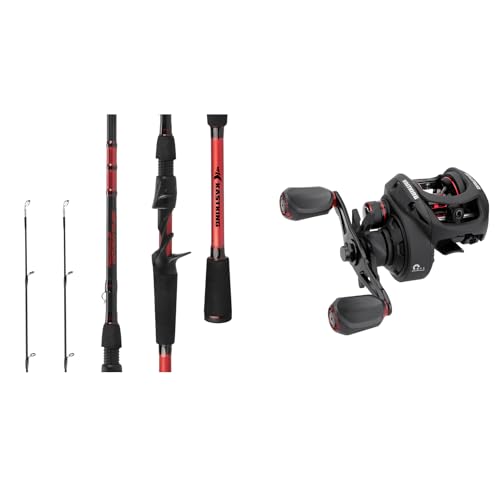 KastKing Royale Advantage,Casting Fishing Rods 7'MH & KastKing Brutus Baitcasting Fishing Reel, Graphite Frame, 7.2:1 Gear...