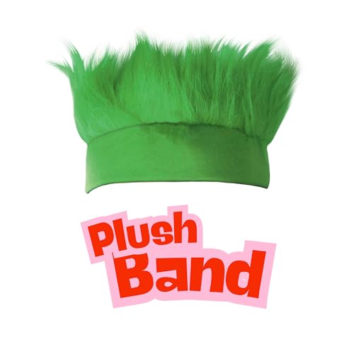 Green Hairy Headband