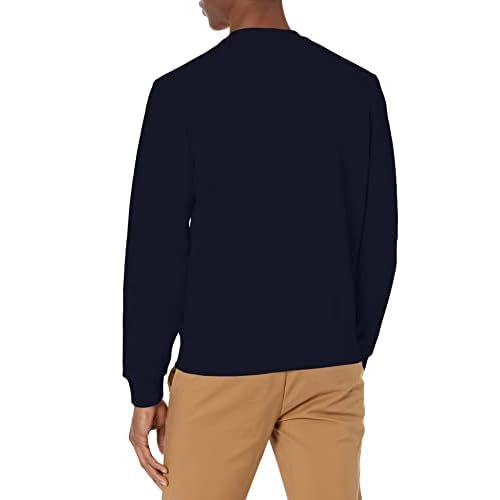 Lacoste Adult Long Sleeve Bold Print Crewneck Sweatshirt